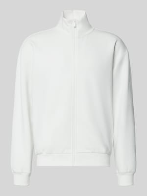 Regular Fit Sweatjacke mit Stehkragen Shop The Look MANNEQUINE