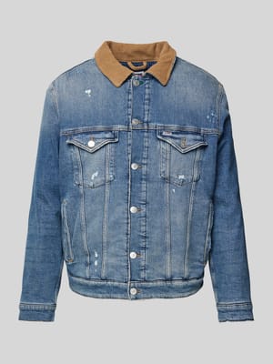 Jeansjacke im Used-Look Modell 'RYAN' Shop The Look MANNEQUINE