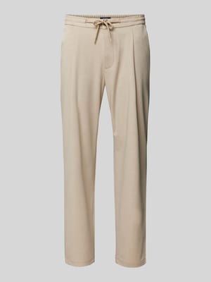 Stoffen broek van pure viscose Shop The Look MANNEQUINE