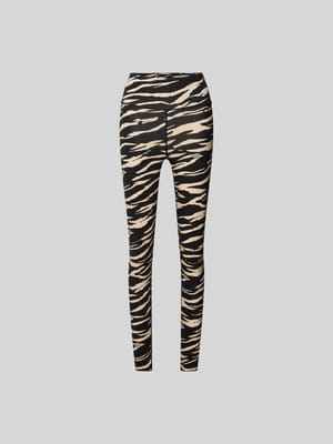 Slim Fit Leggins aus Viskose-Mix Shop The Look MANNEQUINE