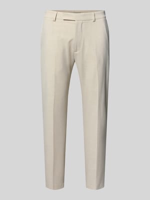 Anzughose mit Bügelfalten Modell 'Beppe' Shop The Look MANNEQUINE