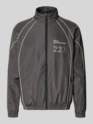 Trainingsjacke mit Reißverschlusstaschen Shop The Look MANNEQUINE