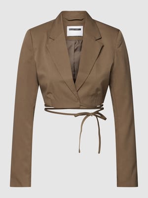 Korte blazer met sierband, model 'THEA' Shop The Look MANNEQUINE