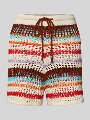 Shorts mit Kordelzug Modell 'KAIA' Shop The Look MANNEQUINE