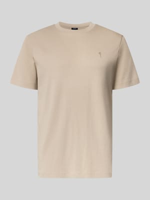 T-shirt met ronde hals en Gestikt logo Shop The Look MANNEQUINE