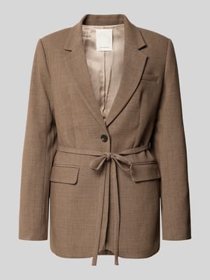 Blazer met viscosegehalte model 'Darina' Shop The Look MANNEQUINE