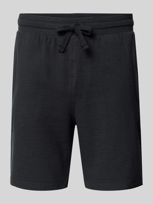 Loose Fit Sweatshorts aus Bio-Baumwoll-Mix Modell 'KIAN' Shop The Look MANNEQUINE