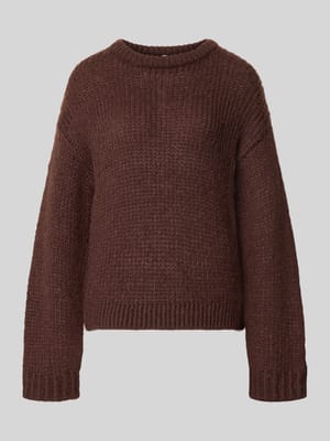 Relaxed Fit Pullover im Chunky Knit Look Modell 'DORTHEA' Shop The Look MANNEQUINE