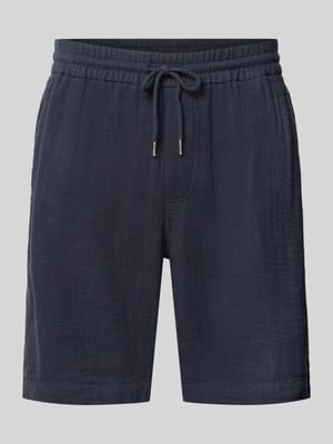 Shorts mit Eingrifftaschen und elastischem Bund Shop The Look MANNEQUINE