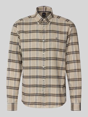 Regular Fit Freizeithemd aus reiner Baumwolle Modell 'LIAM' Shop The Look MANNEQUINE