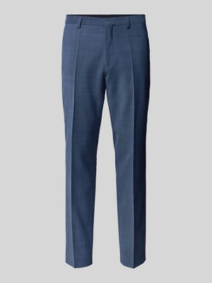 Regular Fit Anzughose mit Schurwoll-Anteil Modell 'Hesten' Shop The Look MANNEQUINE