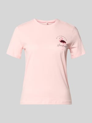 Regular Fit T-Shirt aus reiner Baumwolle Modell 'KITA' Shop The Look MANNEQUINE