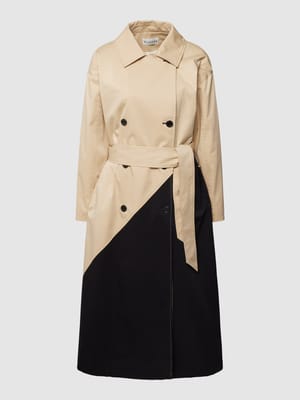 Trenchcoat in two-tone-stijl Shop The Look MANNEQUINE