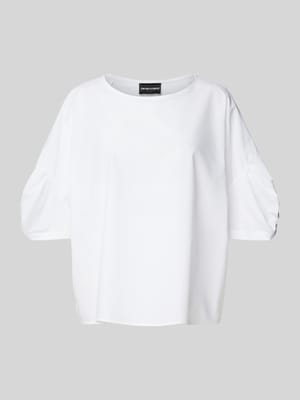 Relaxed Fit Blusenshirt mit 3/4-Arm Shop The Look MANNEQUINE
