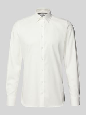 Koszula o kroju slim fit biznes z splotu twill Shop The Look MANNEQUINE