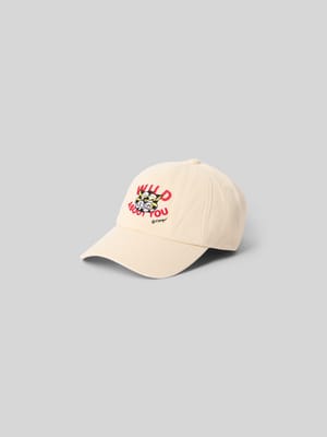 Basecap aus reiner Baumwolle Shop The Look MANNEQUINE