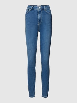 Slim Fit Jeans mit Eingrifftaschen Shop The Look MANNEQUINE