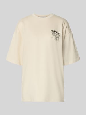 Oversized T-Shirt mit Statement-Print Shop The Look MANNEQUINE