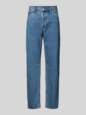 Relaxed Fit Jeans im 5-Pocket-Design Modell 'Barrel' Shop The Look MANNEQUINE