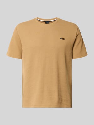 Regular Fit T-Shirt aus Baumwoll-Mix Shop The Look MANNEQUINE