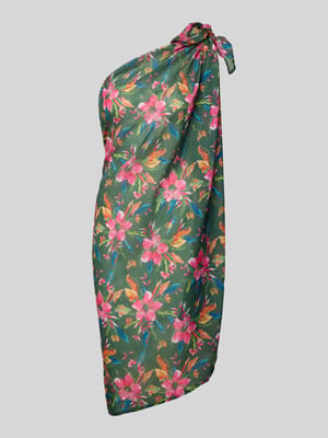 Pareo z kwiatowym nadrukiem na całej powierzchni model 'Malia' Shop The Look MANNEQUINE