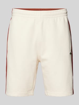 Sweatshorts mit Label-Detail Shop The Look MANNEQUINE