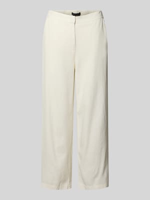 Leinenhose mit französischen Eingrifftaschen Shop The Look MANNEQUINE
