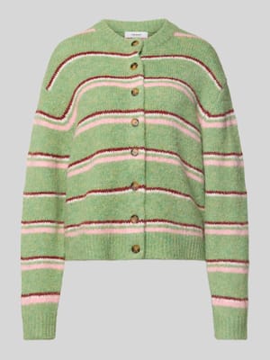 Cardigan mit Streifenmuster Modell 'CARO' Shop The Look MANNEQUINE
