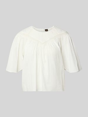 Relaxed Fit Blusenshirt aus reiner Baumwolle Modell 'C_BENZY' Shop The Look MANNEQUINE