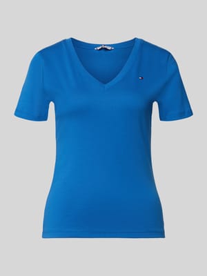 Slim Fit T-Shirt aus reiner Baumwolle  Shop The Look MANNEQUINE