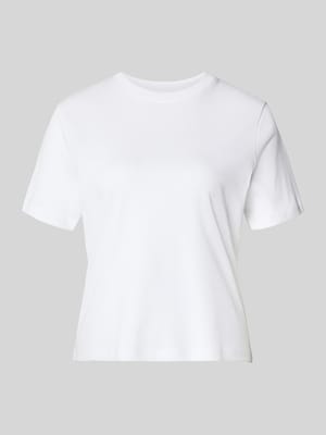 Basic T-shirt met ronde hals Shop The Look MANNEQUINE