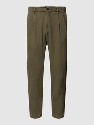 Hose mit Label-Details Modell 'Lead' Shop The Look MANNEQUINE