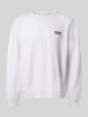 Sweatshirt mit Logo Modell 'PLIZZY' Shop The Look MANNEQUINE