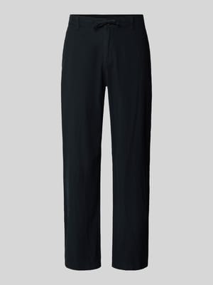 Loose Fit Leinenhose mit Tunnelzug Modell 'BRODY' Shop The Look MANNEQUINE