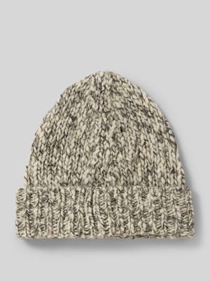 Czapka z mieszanki żywej wełny z dodatkiem wełny z alpaki Shop The Look MANNEQUINE