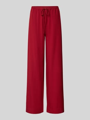 Stoffhose aus Viskose-Mix mit Tunnelzug Modell 'Daria' Shop The Look MANNEQUINE