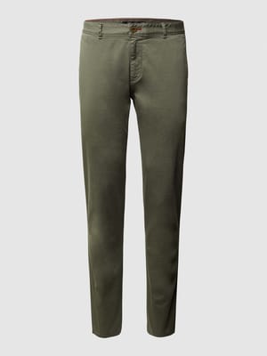 Slim Fit Chino mit Stretch-Anteil  Shop The Look MANNEQUINE