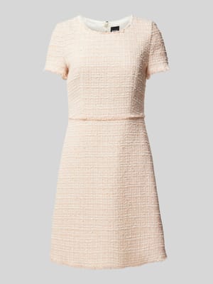 Mini-jurk met structuurmotief, model 'Detona' Shop The Look MANNEQUINE