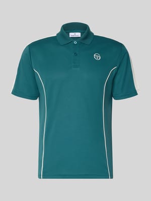 Regular Fit Poloshirt mit Logo-Stitching Modell 'EGEO' Shop The Look MANNEQUINE