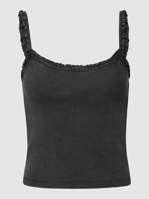 Crop Top in Ripp-Optik Shop The Look MANNEQUINE