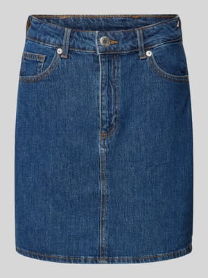 Spódnica jeansowa z 5 kieszeniami model ‘TESSA’ Shop The Look MANNEQUINE