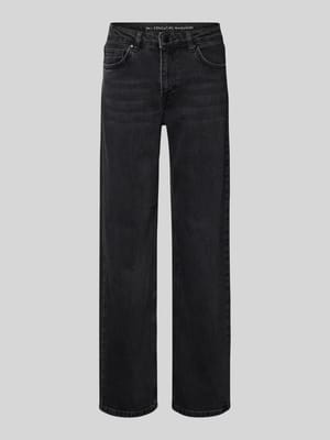 Straight fit jeans met steekzakken Shop The Look MANNEQUINE