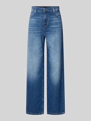 Jeans mit weitem Bein Modell 'Marlene' Shop The Look MANNEQUINE