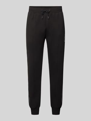 Sweatpants mit Label-Detail Modell 'MICKEY' Shop The Look MANNEQUINE