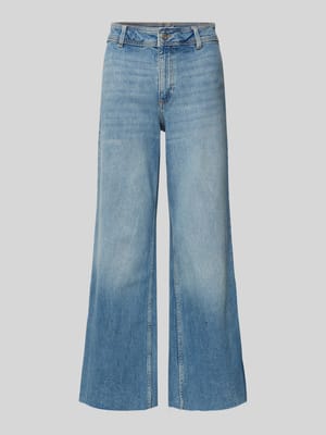 Flared Jeans mit offenem Saum Modell 'CATHERIN' Shop The Look MANNEQUINE