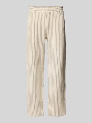 Hose mit Strukturmuster Modell 'Houston' Shop The Look MANNEQUINE