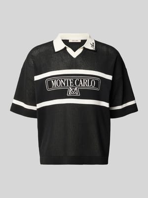 Regular Fit Poloshirt aus Baumwoll-Mix Modell 'ACE LIFE' Shop The Look MANNEQUINE