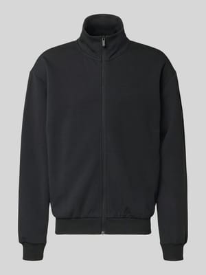 Loose Fit Sweatjacke mit Modal und Baumwoll-Anteil Shop The Look MANNEQUINE
