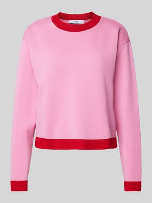 Pullover mit Rundhalsausschnitt Modell 'COMO' Shop The Look MANNEQUINE