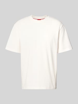 Relaxed fit T-shirt van puur katoen, model 'DAPOLINO' Shop The Look MANNEQUINE